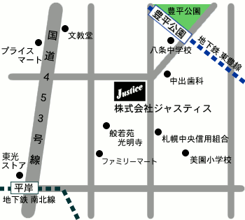 株式会社ジャスティスアクセスマップ